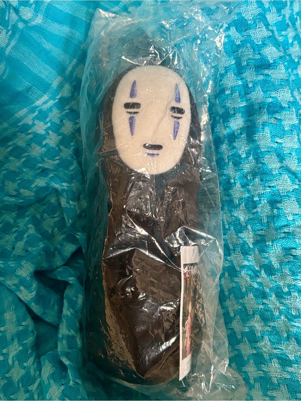 New Plush No-Face (Kaonashi) Doll Studio Ghibli Gund 2001 Spirited Away